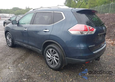 2016 Nissan Rogue Sl из США, поврежденный, VIN 5N1AT2MTXGC746701